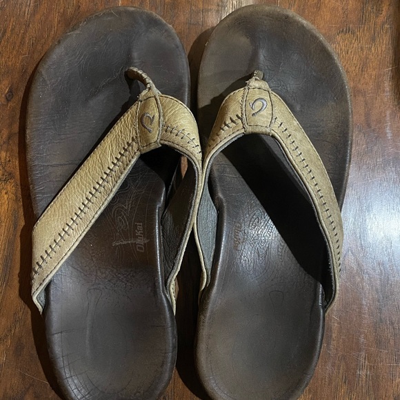 Okukai sandals all leather